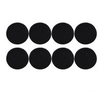 Lot de 8 filtres de rechange pour poubelle à compost au charbon actif pour comptoir de cuisine, inserts en coton absorbants compatibles avec la plupart des couvercles de seau à compost de jardin (rond
