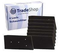 Lot de 8 filtres en mousse de rechange pour Bauknecht TRTrend82A2BW TKPLATINUM872I TKPLUS8A2BW TKCARE814 remplace 481010354755 481010345281