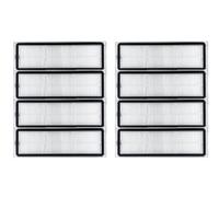 Lot de 8 filtres HEPA de rechange compatibles avec Xiaomi S10+Mijia B105 Dream L10S Pro, accessoires pour robot aspirateur