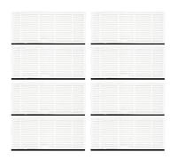 Lot de 8 filtres HEPA de Rechange pour aspirateur Robot pour Ultenic D6S