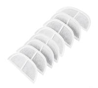 Lot de 8 filtres pour distributeur d'eau pour animaux de compagnie avec une durée de vie prolongée et une absorption efficace de la poussière grâce à la technologie de filtration à plusieurs étapes