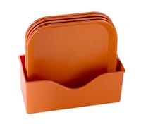 Lot de 8 gamelles plates pour chat peu profondes et peu profondes pour soulager la fatigue des moustaches, passent au lave-vaisselle, assiettes légères pour chat et chat à pattes courtes