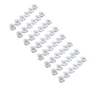 Lot de 8 gobelets vides avec couvercle pour bandes de peinture - 3 ml/5 ml/10 ml - Petits conteneurs transparents pour artistes