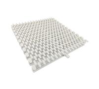 Lot de 8 grilles de vidange pour Piscine - Grille en Plastique PP 18 x 100 cm pour Une Utilisation intérieure/extérieure, Solution Durable pour la Gestion des eaux de déb