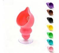 Lot de 8 grottes décoratives en plastique pour aquarium Betta et élevage de crevettes pour améliorer la structure et l'attrait de l'habitat aquatique (conque)