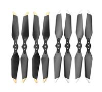 Lot de 8 hélices à dégagement Rapide et Silencieux 8331, compatibles avec Le Drone DJI Mavic Pro Platinum(Gold Sliver)