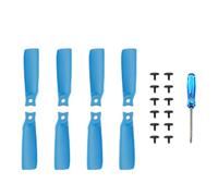 Lot de 8 hélices à faible bruit pour modèles UAV Efficacité de vol et configurations faciles Outils inclus Hélices d'installation facile