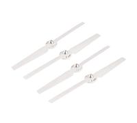 Lot de 8 hélices compatibles avec Yuneec Q500 - Compatibles avec les drones Typhoon 4K - Accessoires autobloquants à dégagement rapide - Lame de rechange de 33 cm - Blanc