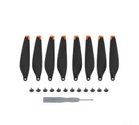 Lot de 8 hélices de rechange pour DJI Mini 4/3 Pro offrant une construction PC et une meilleure gestion de vol (A)