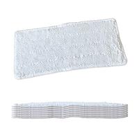 Lot de 8 housses de rechange pour nettoyeur vapeur Vileda Steam XXL, lavables, en blanc (8)
