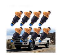 Lot de 8 injecteurs de carburant 0280150718, compatibles avec Ford F150, F250, F350 4.6, 5.0, 5.4 et 5.8, compatibles avec Lincoln Navigator, accessoires automobiles