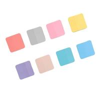 Lot de 8 intercalaires en plastique multicolores à coller automatiquement, parfaits pour les étudiants, les organisations professionnelles, les notes en plastique réinscriptibles