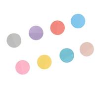 Lot de 8 intercalaires en plastique multicolores à coller automatiquement, parfaits pour les étudiants, les organisations professionnelles, les notes en plastique réinscriptibles