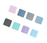 Lot de 8 intercalaires en plastique multicolores à coller automatiquement, parfaits pour les étudiants, les organisations professionnelles, les notes en plastique réinscriptibles