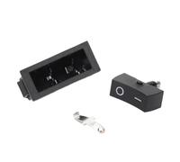 Lot De 8 Interrupteurs À Bascule KCD3, Point Rouge ON-OFF, 2 Positions, 3 Broches, 16 A 250 V/20 A 125 V AC, Interrupteur D'alimentation Lumineux for Remplacement D'équipement Électrique