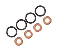 Lot de 8 joints d'étanchéité pour Opel Astra, Corsa, Zafira - Buse d'injection de rechange - 55578387