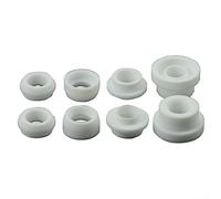 Lot de 8 joints d'isolation de lentille de gaz de rechange pour torche de soudage TIG pour kit combo 54N01 54N63 18-7 18CG compatible avec QQ300 DB PTA SR WP série TIG