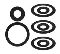 Lot de 8 joints pour pompe manuelle de type 75, 4 joints toriques et 4 manchons de piston, pièces de rechange pour pompe à bras - Kit de joints pour pompe de jardin, type 75, 9 cm et 4,9 cm