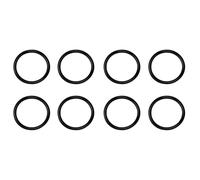 Lot de 8 joints toriques de rechange pour piscine Intex - Joint d'étanchéité pour pompe de piscine Intex 1-1/4" - Lot de 4 joints d'étanchéité en caoutchouc - Compatible avec pompe à filtre à sable