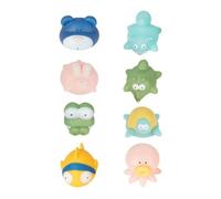Lot De 8 Jouets De Bain Rigolos Splash Pastel