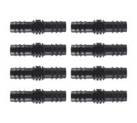 Lot de 8 kits de raccords cannelés d'irrigation goutte à goutte pour tuyau de 1,27 cm 16 mm de diamètre