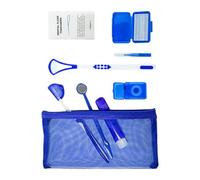 Lot de 8 kits de soins dentaires - Kits de nettoyage des dents - Kits de brosse de soins dentaires pour utilisateurs de corset