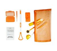 Lot de 8 kits de soins dentaires - Kits de nettoyage des dents - Kits de brosse de soins dentaires pour utilisateurs de corset