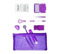Lot de 8 kits de soins dentaires - Kits de nettoyage des dents - Kits de brosse de soins dentaires pour utilisateurs de corset