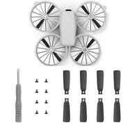 Lot de 8 lames d'hélices rabattables pour DJI Flip, pièces de rechange à dégagement rapide (noir)