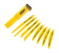 Lot de 8 lames pour scie sabre 245mm DT2442-QZ DeWalt
