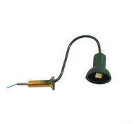 Lot de 8 lampadaires à LED de calibre O pour modélisme de chemin de fer avec résistances compatibles avec circuits 12 V et 16 V CC avec câblage et résistances pour une installation facile