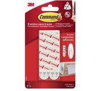 Lot de 8 languettes adhésives Standard COMMAND, blanc Blanc G