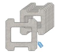 Lot de 8 Lingette de Nettoyage Rechange Compatible avec ECOVACS WINBOT W2 PRO / W2 PRO Omni / W2 Omni / W2 / W1 Pro / W1 - Serpillère Rechange Kit, Réutilisables et lavables en Microfibre