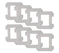 Lot de 8 Lingettes de Rechange pour Lingettes pour Ecovacs Winbot W1 Pro, Serpillère en Microfibre, Réutilisables et Lavables