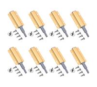 Lot de 8 loquets pratiques à pousser pour ouvrir les portes et les armoires avec des designs d'installation faciles à utiliser