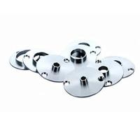 Lot de 8 manchons de copiage | Convient pour les défonceuses Trend, Perles, Elu & DeWalt | Diamètre extérieur 10-40 mm | Acier robuste | Entraxe 50 mm | Hauteur du manchon 6 mm