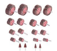 Lot de 8 mandrins de tournage en acier carbone de 7 mm pour perçage de tour à bois, avec adaptateur et clé hexagonale pour loisirs créatifs