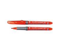 Lot de 8 Marqueurs permanents TRATTO 0,7mm Rouge LYRA