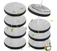 Lot de 8 MicroDisc Filtres à Eau pour Bouteilles Filtrantes Compatible avec Fill & Go - Filtre Microdisc - Réduit les Microparticules de Chlore PFAS