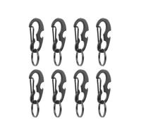 Lot De 8 Mini Mousquetons ¿ Fermoirs À Ressort En Acier Inoxydable Durables Pour Le Camping, Les Porte-Clés Et Les Activités De Plein Air