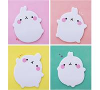 Lot De 8 Notes Auto Adhésives Avec Des Animaux Mignons Kawaii Lapin Bloc Notes De Dessin Animé Bloc Notes Marqueurs Drapeaux Étudiants Bureau À Domicile Colocataires Cadeaux Onglet 160 Feuilles
