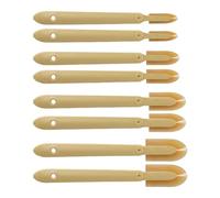 Lot de 8 outils de calfeutrage robustes en silicone pour enlever et terminer les joints dans les travaux de construction Truelle en silicone
