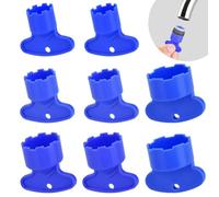 Lot de 8 outils de démontage d'aérateur de robinet 4 tailles - Clé de retrait - Aérateur de cache M16,5 / M18,5 / M21,5 / M24 - 2 de chaque taille