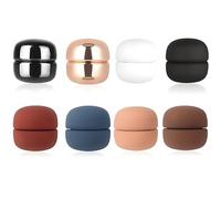 Lot de 8 paires d'aimants pour hijab extra puissants, multicolores puissants, petits fermoirs magnétiques multi-usages, broche sans broche pour écharpes, vêtements (8 couleurs)