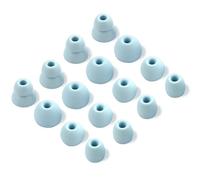 Lot de 8 Paires d'embouts en Silicone compatibles avec Les écouteurs sans Fil Beats Flex/Beats X/Beats Powerbeats Pro (Bleu Glacier)