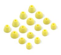 Lot de 8 Paires d'embouts en Silicone compatibles avec Les écouteurs sans Fil Beats Flex/Beats X/Beats Powerbeats Pro (Jaune)