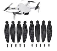 Lot de 8 pales d'hélice, mini hélices pour DJI Mini 4K, hélices en fibre de carbone à faible bruit, pièces d'hélice pour DJI Mini 4K, lames de rechange à dégagement rapide