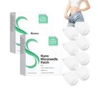 Lot de 8 pansements à micro-aiguilles Nano GLP-1 - Pour mincir du poids - Pansements minceur à micro-aiguilles - Pour tout le corps - Unisexe