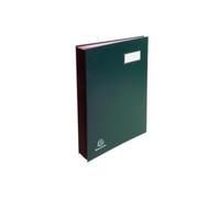 Lot de 8 Parapheur DIRECTION, format folio, 20 comp., couverture plastifiée, coloris vert