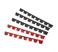 Lot de 8 pare-chocs avant conçus pour être compatibles avec les profils de pare-chocs OEM incurvés et coudés